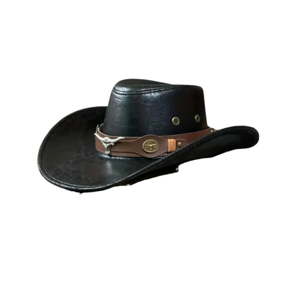 🤠☀️ Breathable Sunshade Cowboy Hat – Wide Brim, Lightweight & Stylish Rivet Details – Perfect for Camping, Fishing & Hiking 🏕️