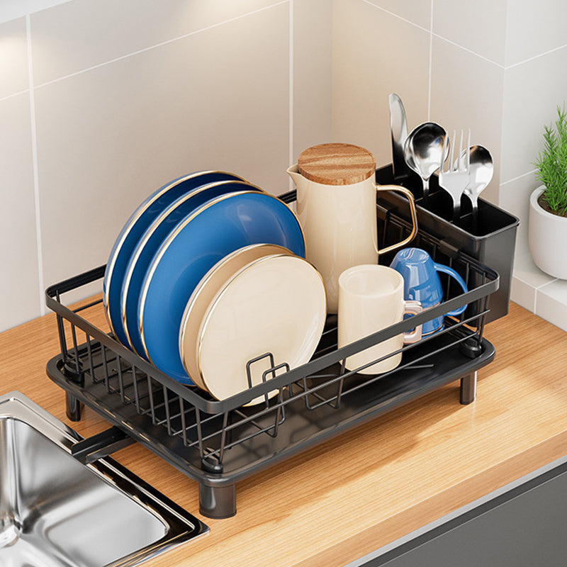 🔥49% OFF🧼🍽️Heavy-Duty 360° Rotating Dish Drainer Rack – Large Capacity, Rust-Resistant & Space-Saving✨