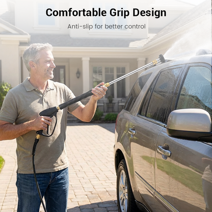 💧 49% OFF NOW! 🚗 Multifunction High-Pressure Car Wash Wand – Adjustable Nozzle, Leak-Proof Design & Perfect for Car, Garden & Outdoor Cleaning 🌿
