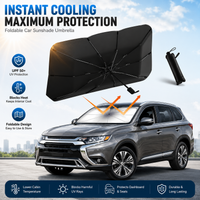 ⏰🔥LIMITED TIME 49% OFF!🔥50K+ SOLD! Upgraded Car Windshield Sun Shade Umbrella