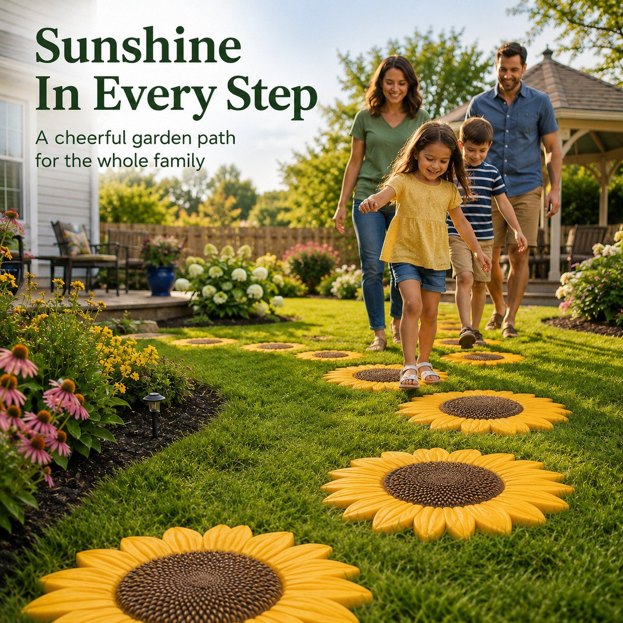 🌻 49% OFF NOW! 🎨 Reusable Garden Art Mold – Creative designs, durable & easy to use – Create unique garden decor with ease ✨