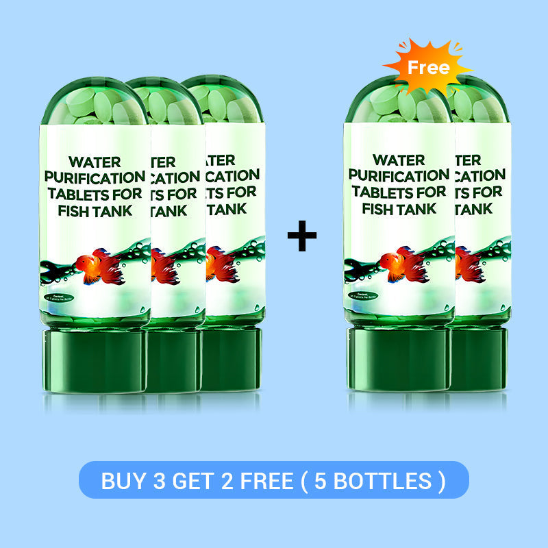 🐠Buy 2 Get 1 Free⚡50K+ SOLD!♻️Powerful Aquarium Water Purification Tablet🌿