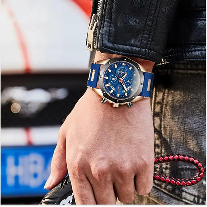 ⌚ 49% OFF NOW! 💪 Men's Outdoor Waterproof Sport Quartz Watch – Chronograph function, durable & water-resistant – Perfect for sports, travel & daily wear 🏃‍♂️