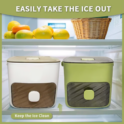 🥳2026 HOT SALE🥳💞50K+ SOLD!💥🥤🧊 49% OFF! Ice Cube Maker with Storage – 48 cubes at once, leak‑proof lid. Stackable, saves space. Includes ice scoop & tong. A summer essential. 🏖️✅