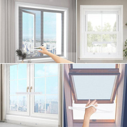 ⏳ LIMITED-TIME 49% OFF! ✨FlyFree™ 3-Second Fit Window Mesh 🌬️ Ultra-fine 1.0mm mesh 🦟 Blocks virtually all bugs ✅ Breathable & invisible 🏡 Trusted by thousands of UK homes for a bug-free summer!