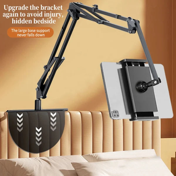 🔖 LIMITED-TIME 49% OFF! ⚡ Hidden Bedside Retractable Phone & Tablet Holder🛏️