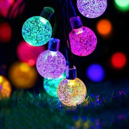 🎀Best Holiday Decorations🎀Waterproof Solar Powered LED Outdoor String Lights