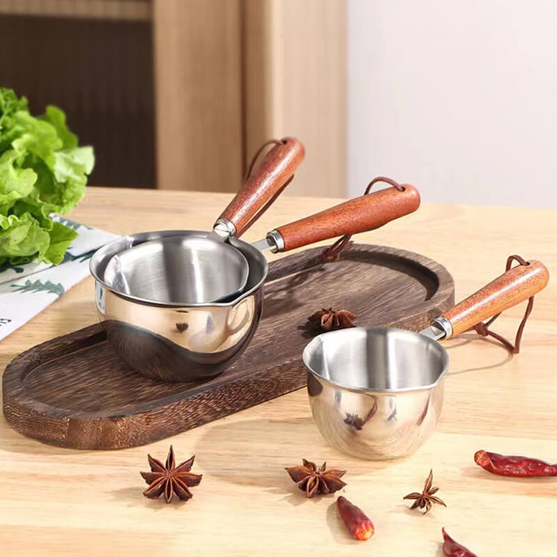 🍯Mini 304 Stainless Steel Pot – Perfect for Butter, Milk and Coffee!🍯