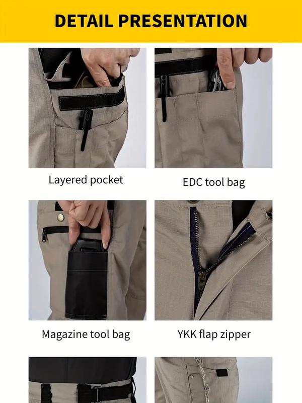 🏆🔥 LIMITED-TIME 49% OFF! 👖 Men's Breathable Cargo Pants – Moisture-Wicking, Multiple Pockets, Adjustable Belt 🏕️