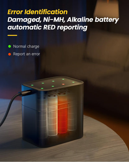 ✨HOT SALE 49% OFF🔋Li-ion Battery with Integrated Charging Storage Box💡Overcharge protection