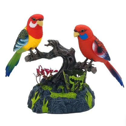 🔥HOT SALE🦜Electric battery-powered voice-controlled parrots