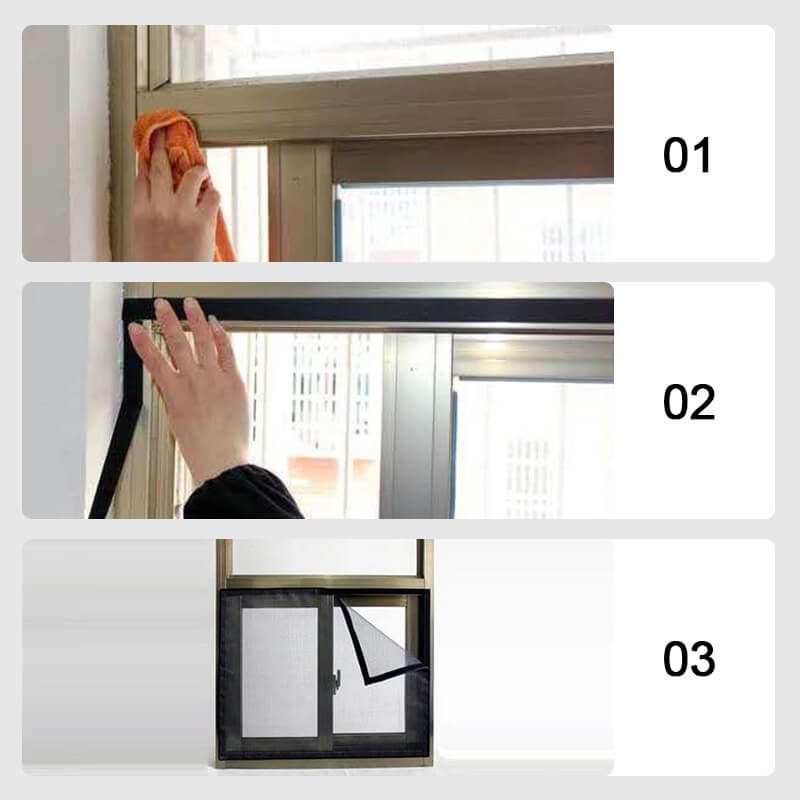 ⏳ LIMITED-TIME 49% OFF! ✨FlyFree™ 3-Second Fit Window Mesh 🌬️ Ultra-fine 1.0mm mesh 🦟 Blocks virtually all bugs ✅ Breathable & invisible 🏡 Trusted by thousands of UK homes for a bug-free summer!