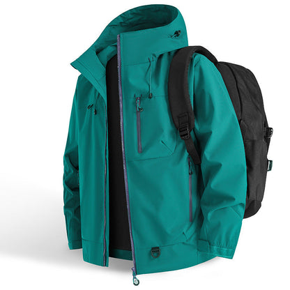 🥳2026 HOT SALE🥳💞50K+ SOLD!🚶‍♀️ 🌧️49% OFF!🧥Outdoor Waterproof Sports Hooded Jacket🌿