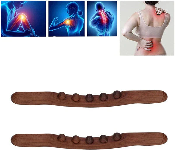 🔥LAST DAY PROMOTION - 49%OFF🔥Wooden lymphatic massage stick