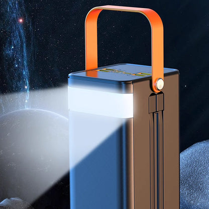 💥35% OFF!⛺Outdoor Portable Fast Charging Power Bank with LED Light