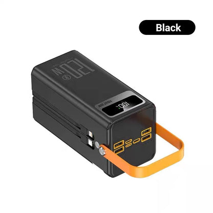 📢📢49% OFF !! ⏰Outdoor Portable Fast Charging Power Bank with LED Light