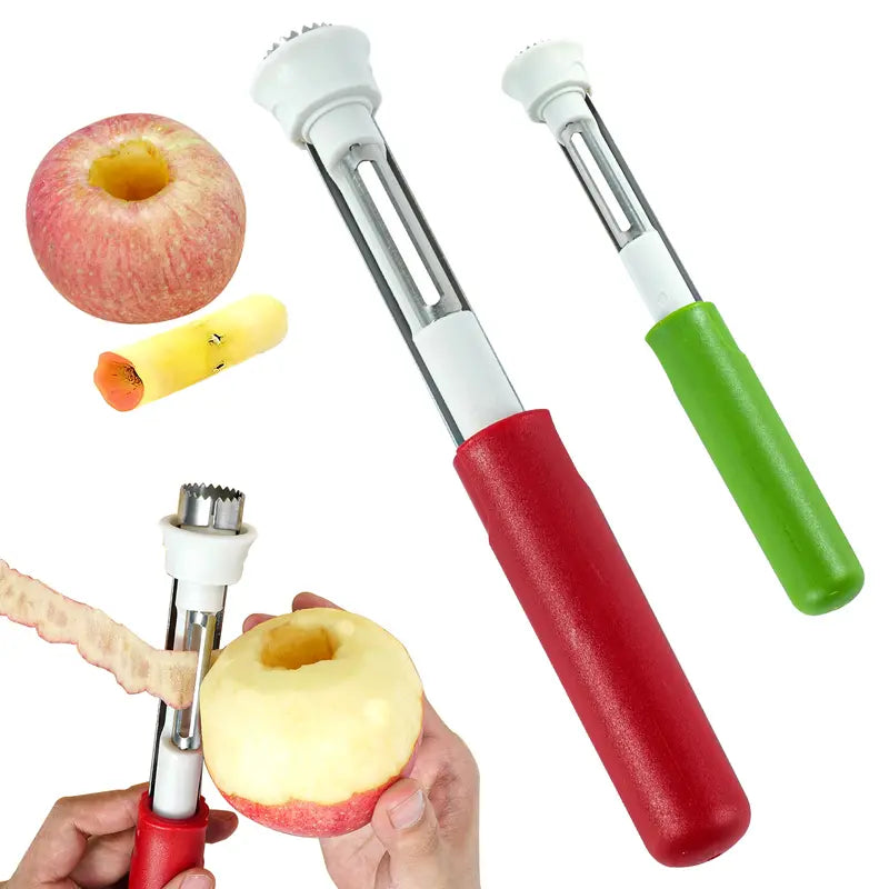 🔪 49% OFF NOW! 🍎 2-in-1 Apple Corer & Peeler – Stainless steel – 95K+ sold – perfect for quick fruit prep – easy to use and clean ✨🥧🍏