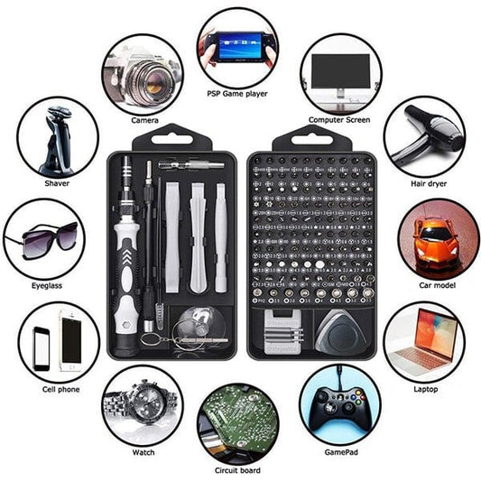 🛠️ 49% OFF NOW! 🧰 Magnetic Screwdriver Set (115 in 1 / 138 in 1) – Precision Bits, Strong Magnetism & Portable Storage Case 🔩