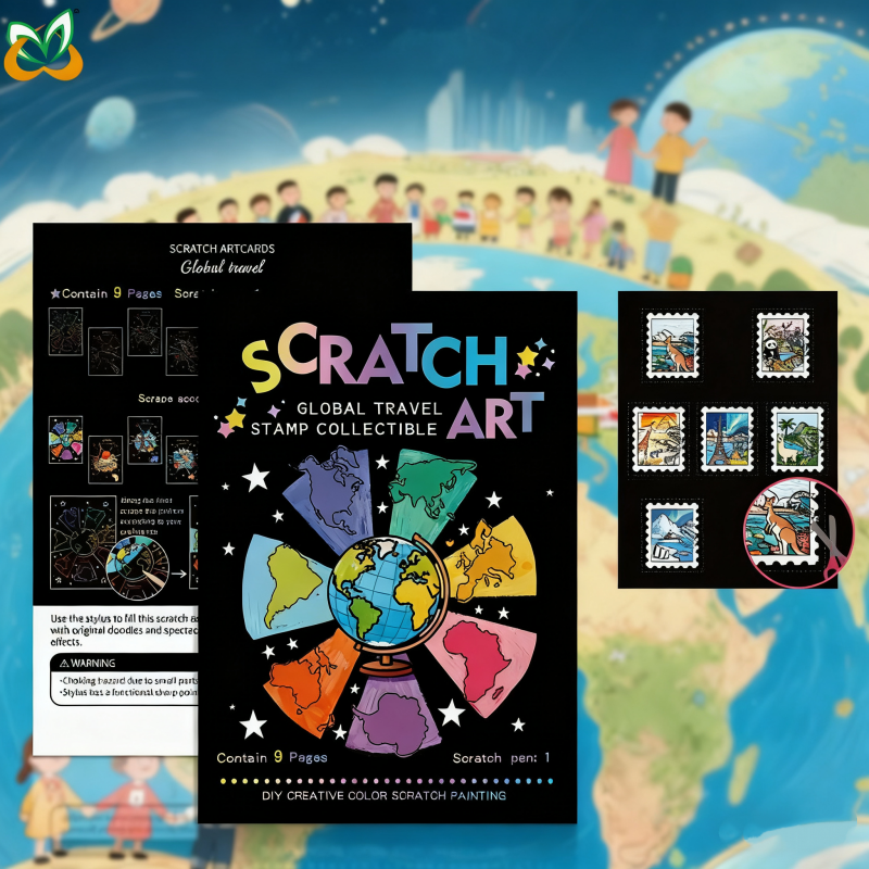🔥Hot Sale 49% OFF🌈✍️Rainbow Magic Scratch Paper