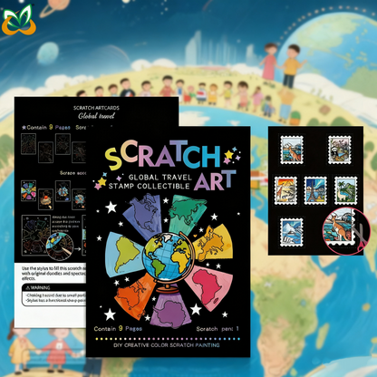 🔥Hot Sale 49% OFF🌈✍️Rainbow Magic Scratch Paper