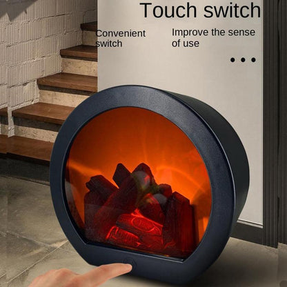 📢📢49% OFF !!!⏰Flameless LED Fireplace Decorative Lantern Lamp🔥