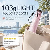 ☂️ 49% OFF! ☀️ Ultra-Light Umbrella – Sun & rain protection, compact & travel-ready ✨