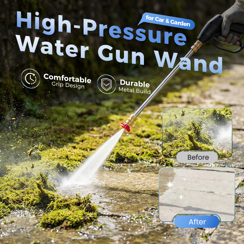 💧 49% OFF NOW! 🚗 Multifunction High-Pressure Car Wash Wand – Adjustable Nozzle, Leak-Proof Design & Perfect for Car, Garden & Outdoor Cleaning 🌿