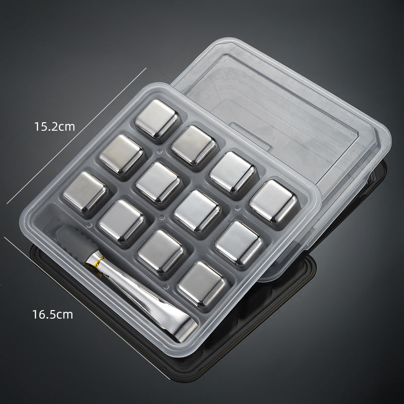 🧊49% OFF!🎁Stainless Steel Ice Cubes – Food Grade 304 Steel, Fast Cooling, Reusable, Gift Box Included. Great for Home Bar, Party or Father’s Day Gift! 🍸🎉💪