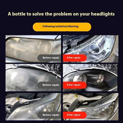💥LAST DAY SALE 49% OFF⏰🚘Automotive Headlamp Restoration Fluid Kit
