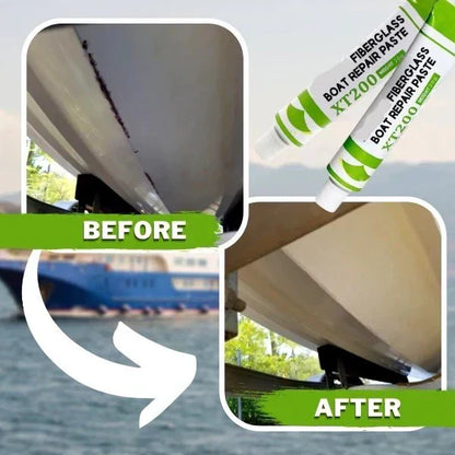 🚤 LIMITED-TIME BUY 1 GET 1 FREE! 💥 Richvrd Fiberglass Boat Repair Paste – Instant Gelcoat Fix, Marine Grade, Easy Apply ✨