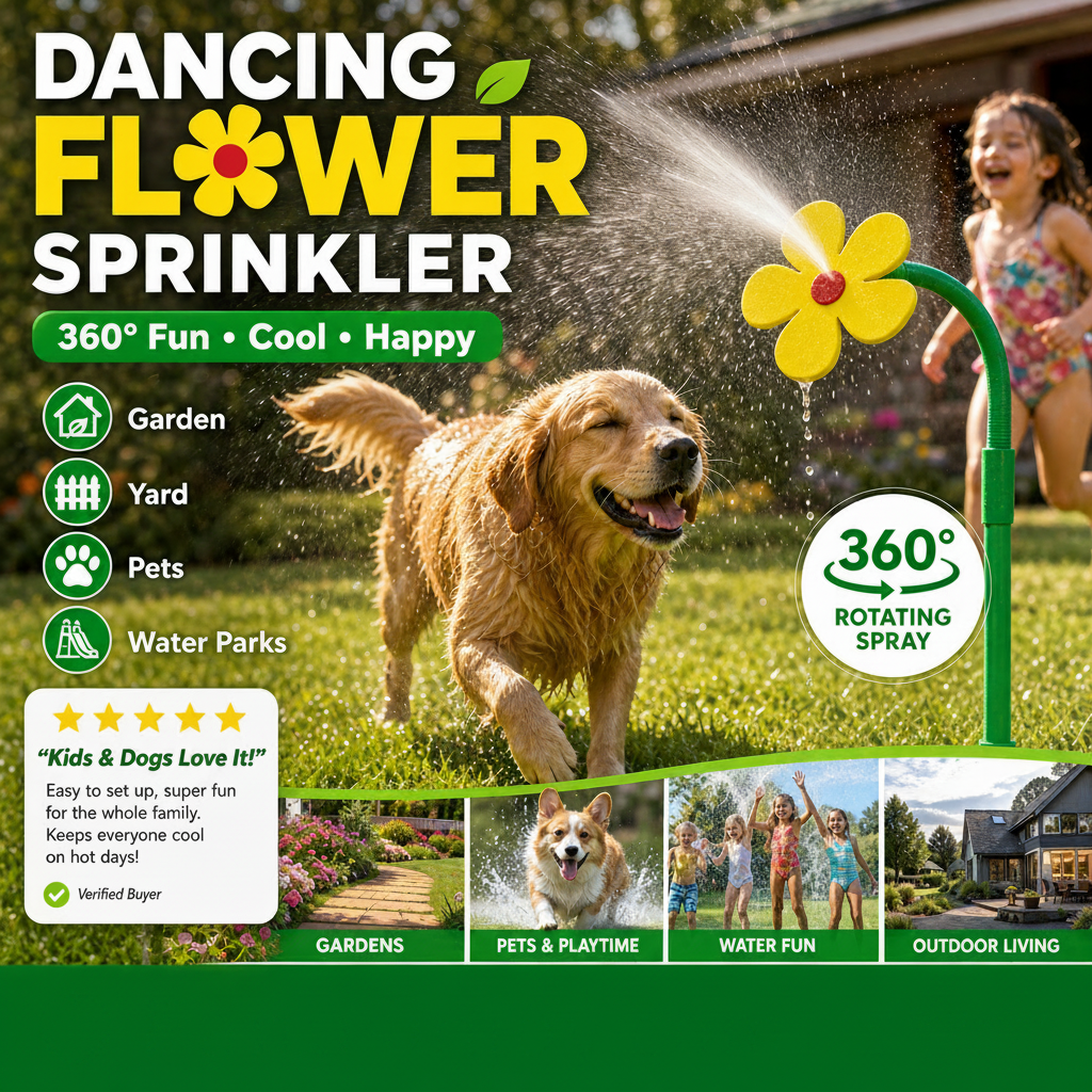 Dancing Flower Sprinkler - 图4