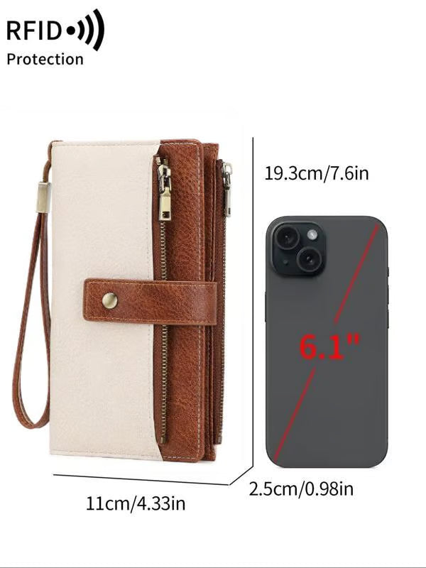 📢📢49% OFF !!!⏰Women's RFID Blocking Leather Wallet👛