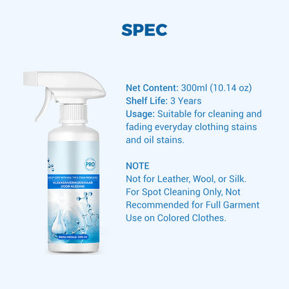 ⏳LAST DAY SALE 49% OFF👍🔥All-in-One Powerful Stain Remover Clothes Dry-Clean Spray