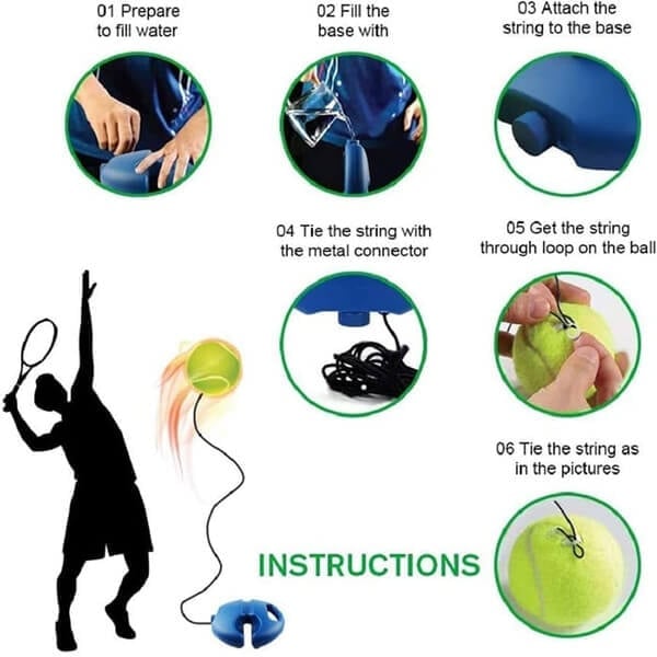✨“Tennis Master: Solo Practice Edition”—The perfect practice tool for kids and adults!✨