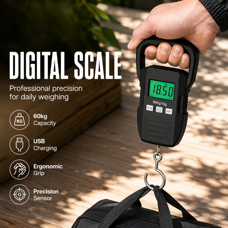 📢📢51% OFF !! ⏰Kolzp Digital Handheld Luggage Scale