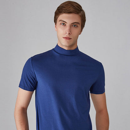 🔈🔈2026 Hot Sale - 49% OFF🎁High Neck Slim Fit T-shirt for Men