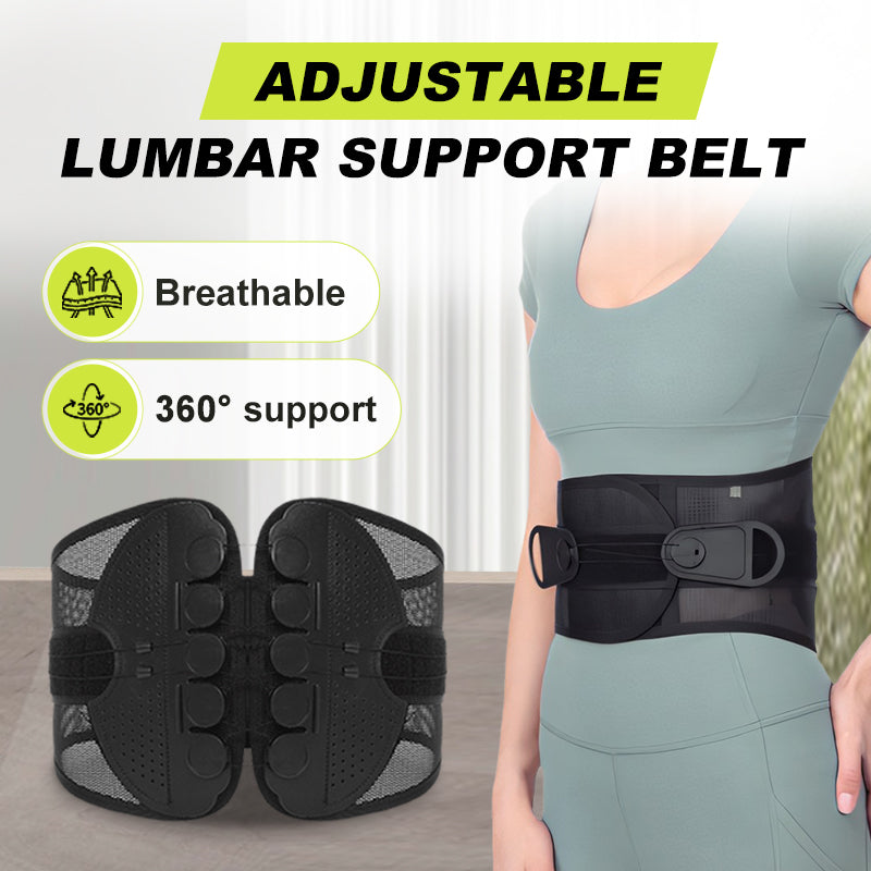 🔥HOT SALE 49% OFF🔥Adjustable Lumbar Support Belt Lower Back Brace