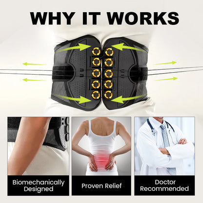🔥HOT SALE 49% OFF🔥Adjustable Lumbar Support Belt Lower Back Brace