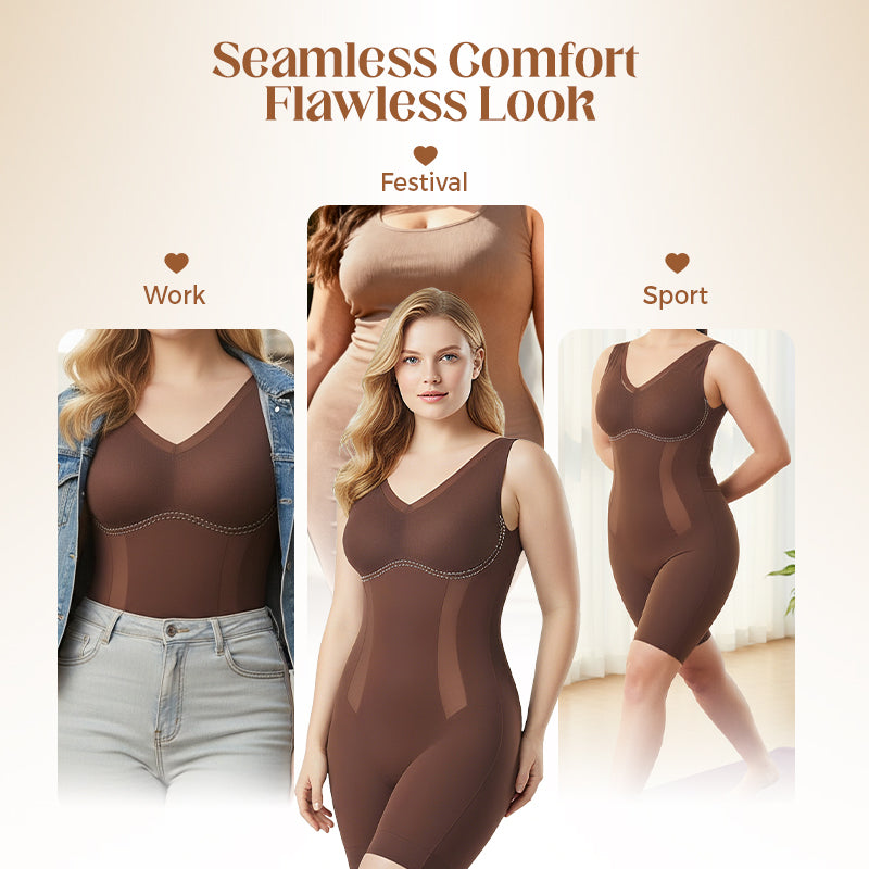 🔥49% Off for a Limited Time!⏰Tummy Tuck & Hip Lift Traceless One-piece Shapewear