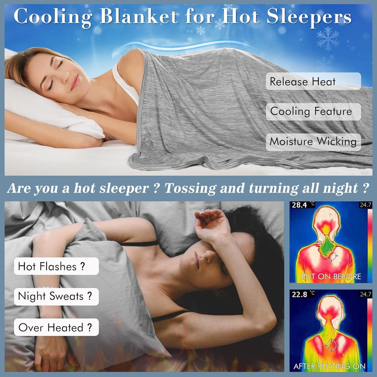🥇Summer Hot Sale 49% OFF🧊💧Summer Ultimate Cooling Blanket