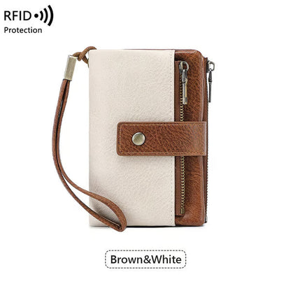 📢📢49% OFF !!!⏰Women's RFID Blocking Leather Wallet👛