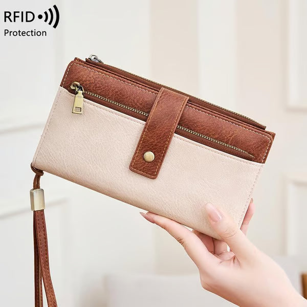 📢📢49% OFF !!!⏰Women's RFID Blocking Leather Wallet👛