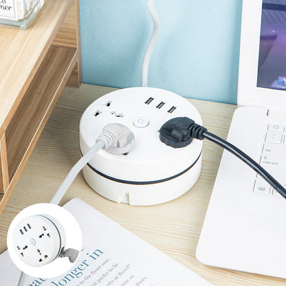 🔌LIMITED-TIME 49% OFF! ⏰Cord-Winding Universal Power Strip