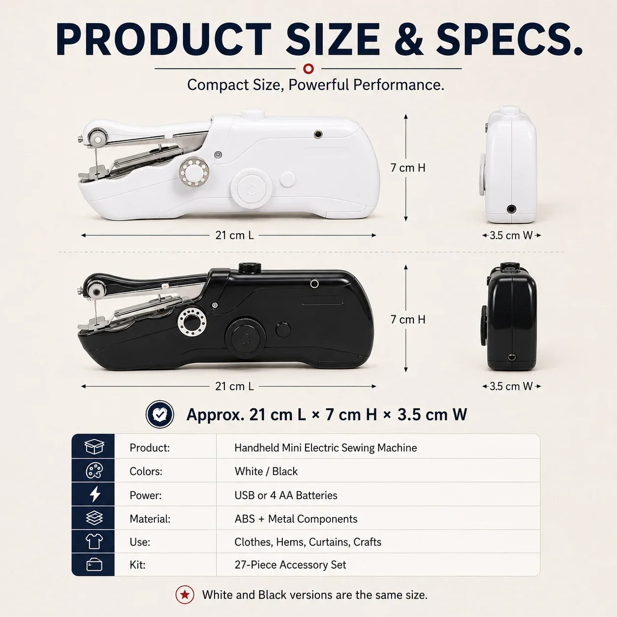 🔥HOT SALE 49% OFF🧵 Mini Electric Sewing Machine – Lightweight, Portable & Easy to Use! ✨