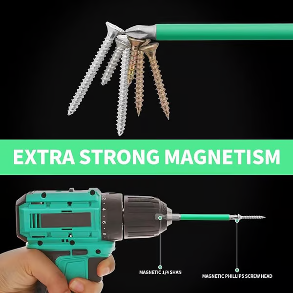 Strong Magnetic Durability Screwdriver Drill Bit Set