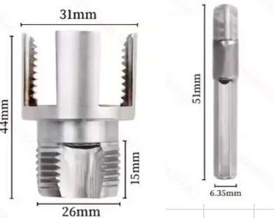 🔥Integrated Internal & External Pipe Threading Tool