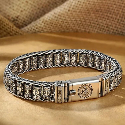 🎁New arrival 49% OFF💥Six Character Truth-Prayer Wheel Bracelet⛓️