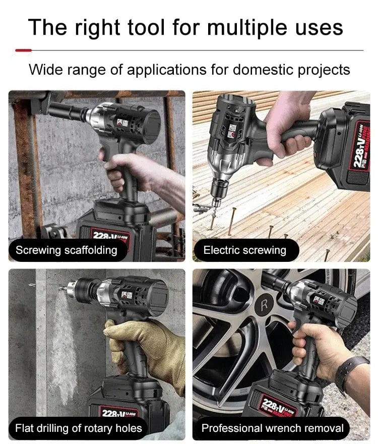 ✈️Free Shipping⚡ Brushless Electric Driver - Powerful, no brushes to wear out!