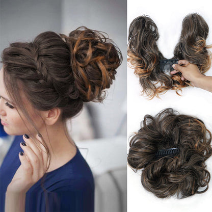 👱♀️ LIMITED-TIME 49% OFF! ✨ Clip-In Messy Side Comb Hair Bun – Instant Voluminous Updo, Heat Resistant 🎀
