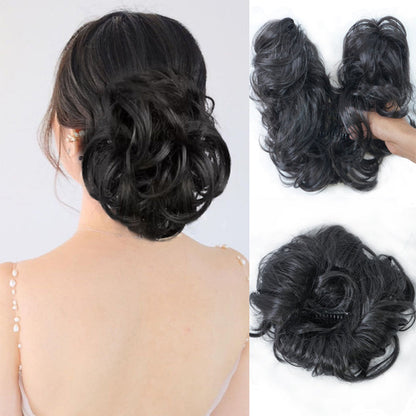 👱♀️ LIMITED-TIME 49% OFF! ✨ Clip-In Messy Side Comb Hair Bun – Instant Voluminous Updo, Heat Resistant 🎀